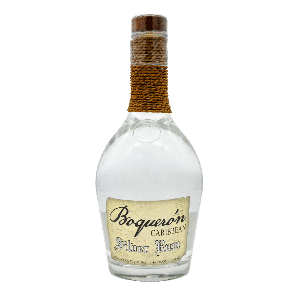 Silver Rum Bottle 750