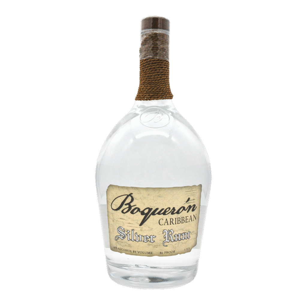Silver Rum Bottle 1.75